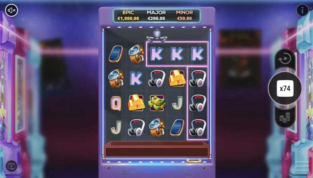 Lucky Claw gameplay